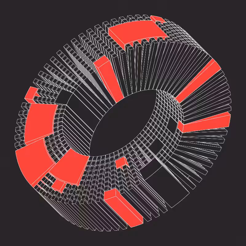 Ex Mobius (Neon Red) #16