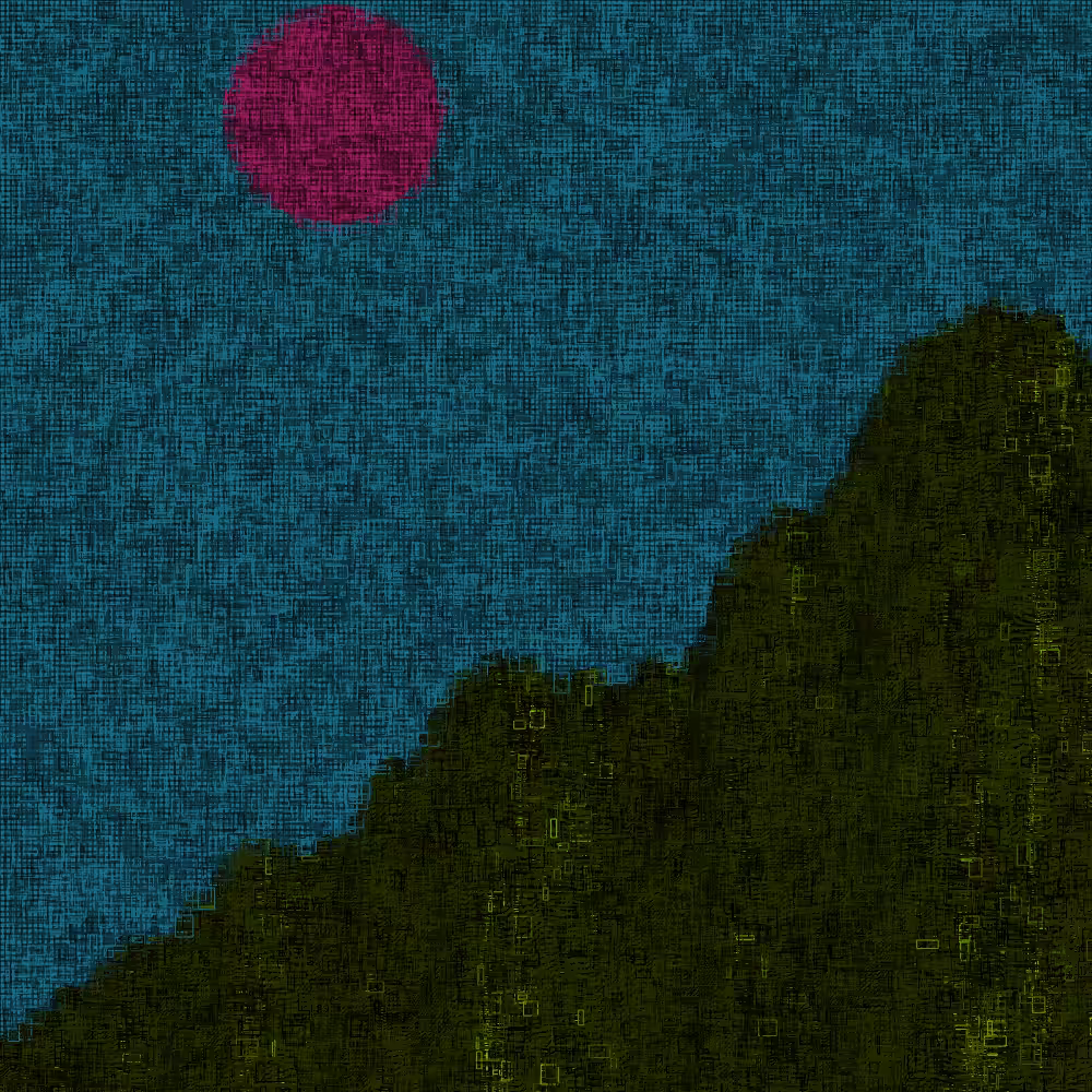 Classic generative landscape V2 #44