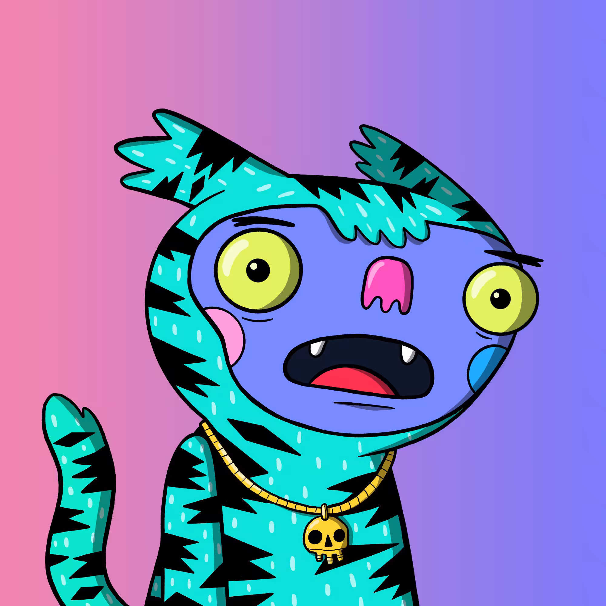 Teal Tiger