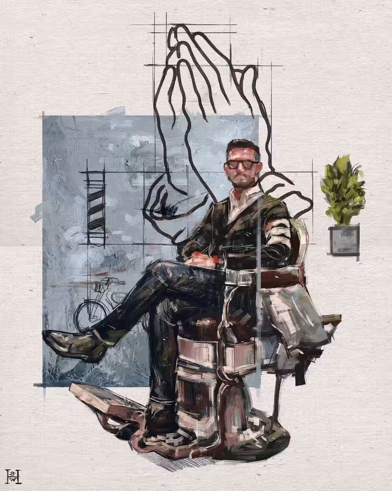 Sartorial Painting No.119 @mrguddn #1