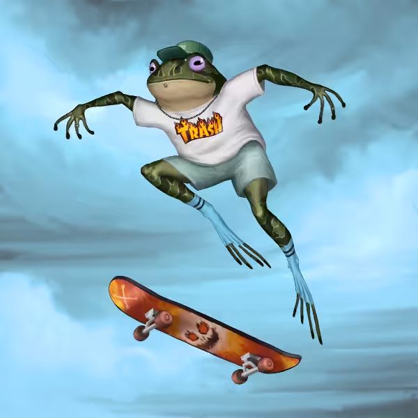 SKATER FROGS 🐸