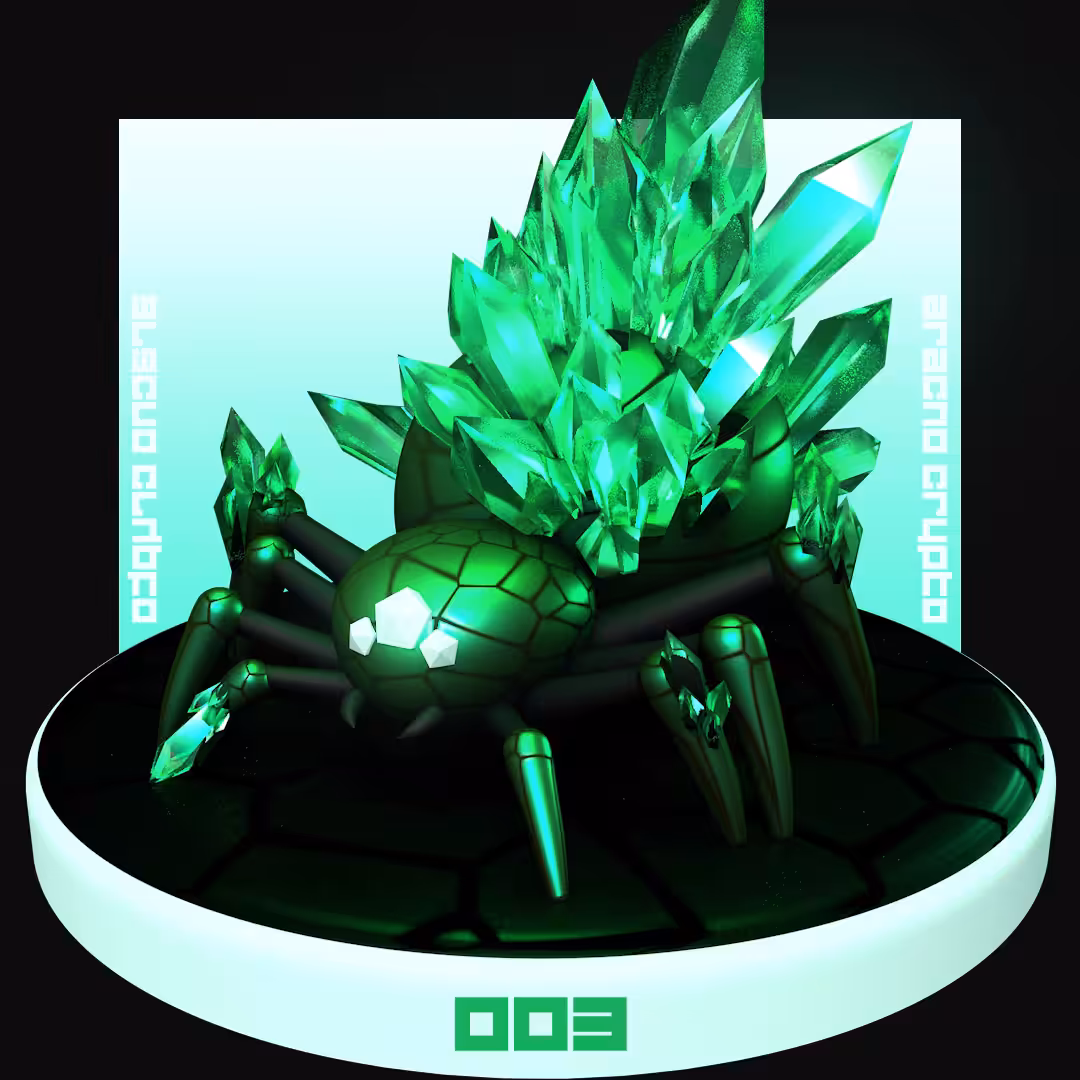 CryptoSpider 003 - Emerald
