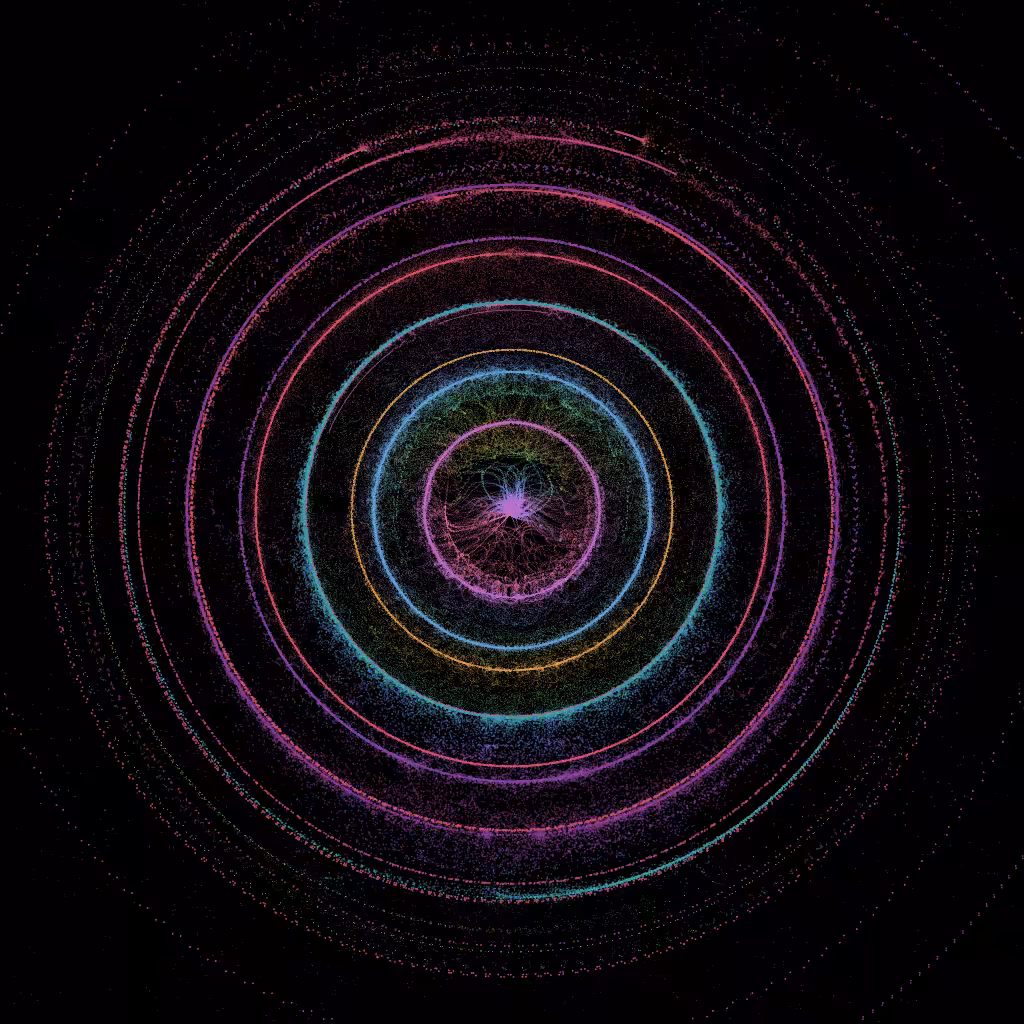 Clouds of Quantum Particles #35