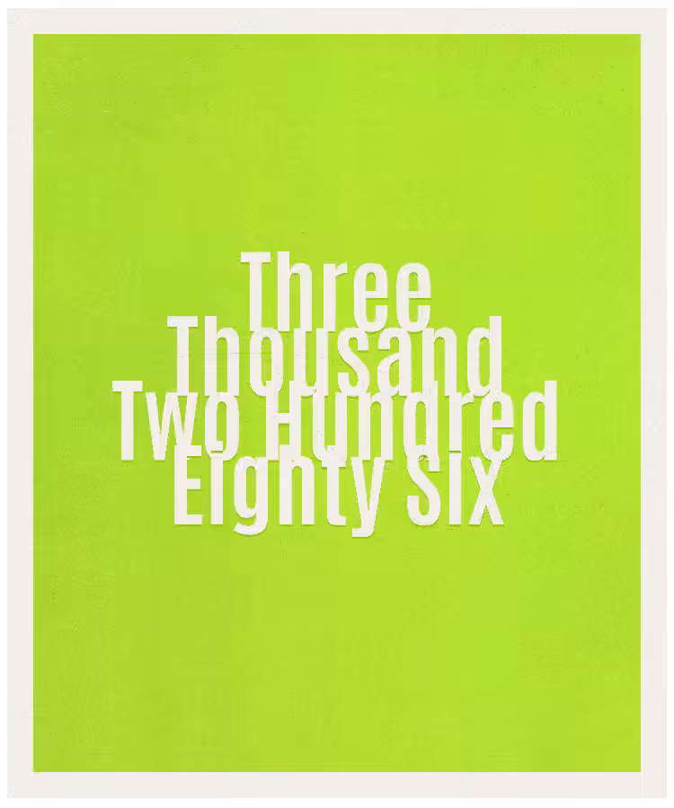 Count #3286