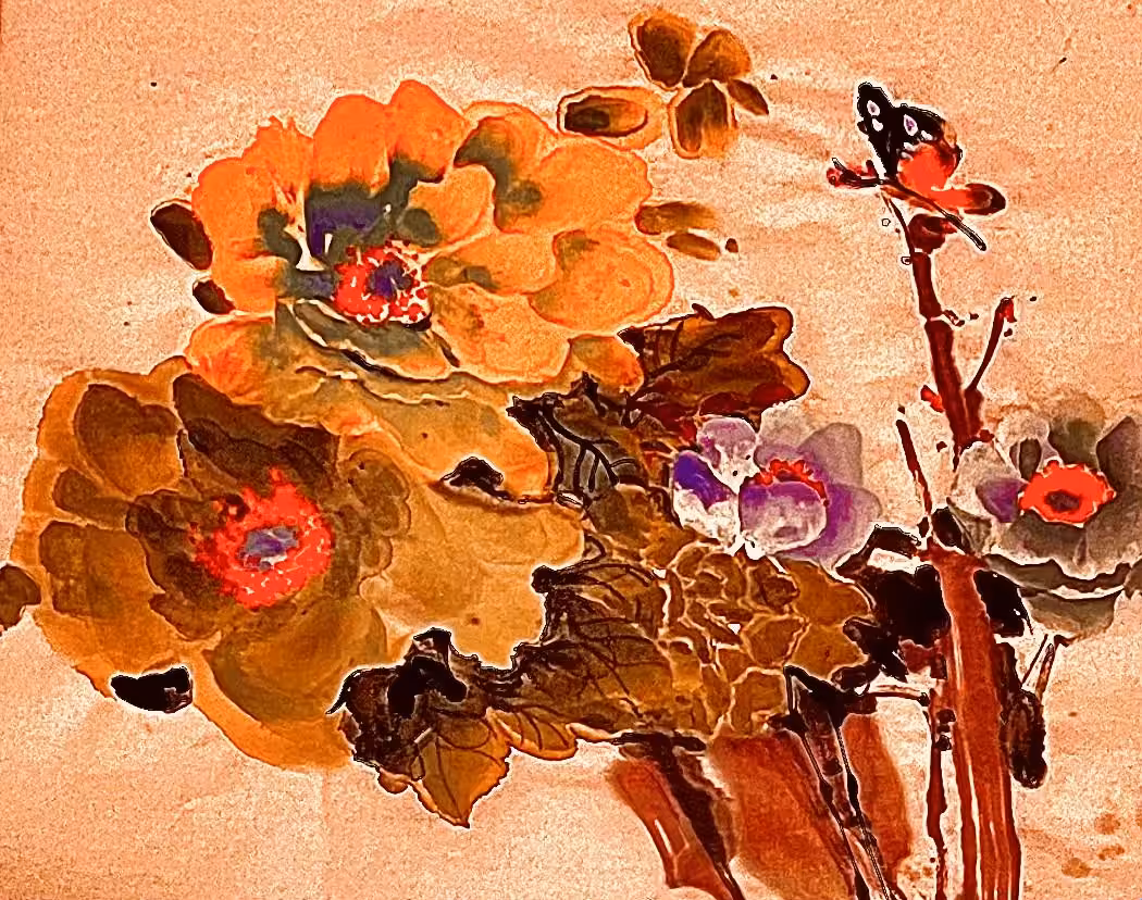 Orange Flower 1 
