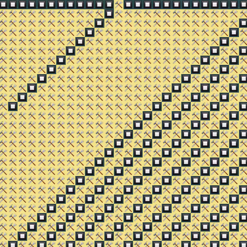 Elementary Cellular Emoji Automata #870