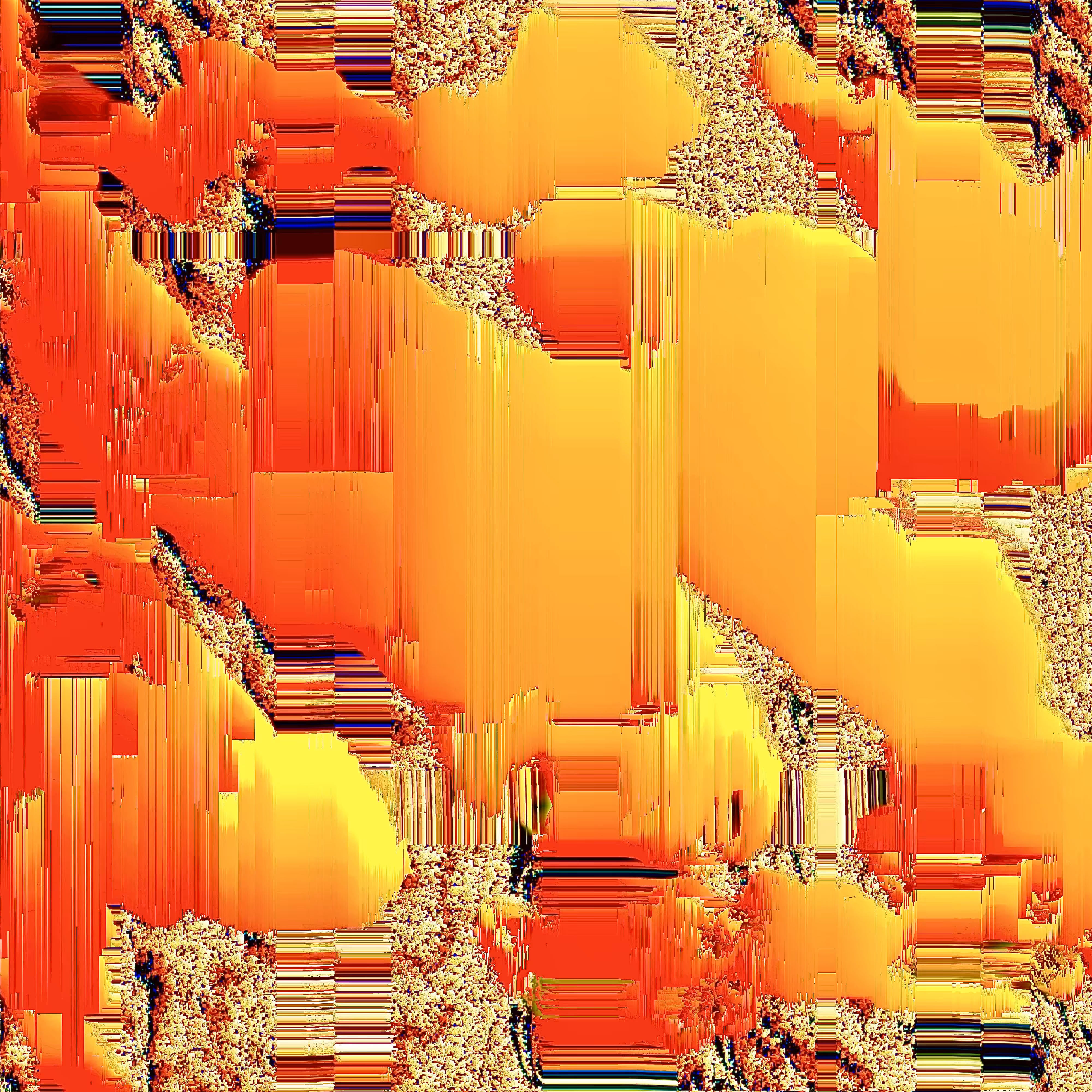 Burning Pixel Desert