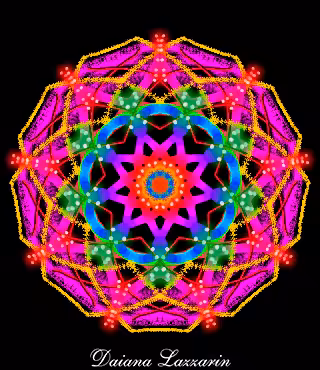 Psychedelic Mandala - Rare 7