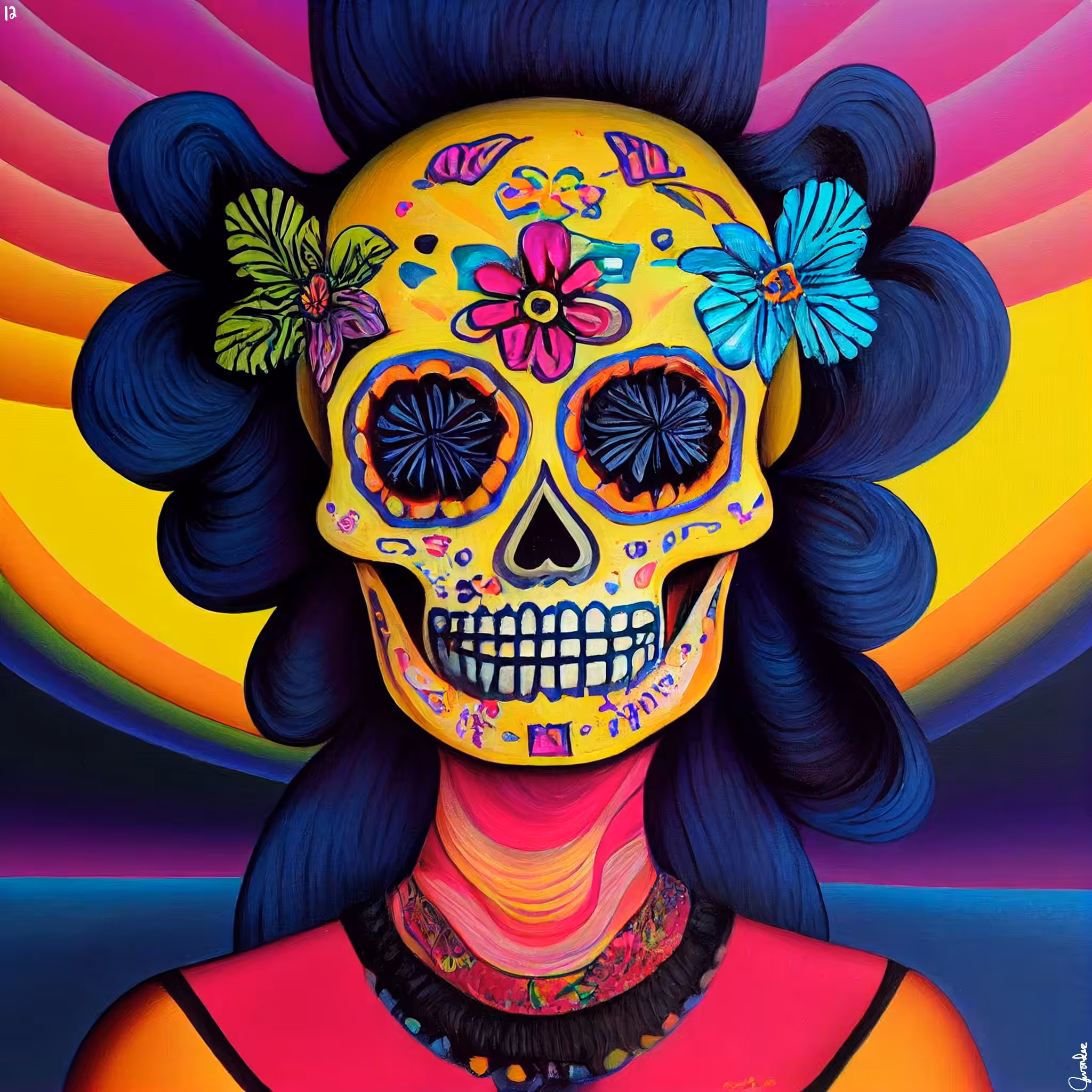 sugar skull #12