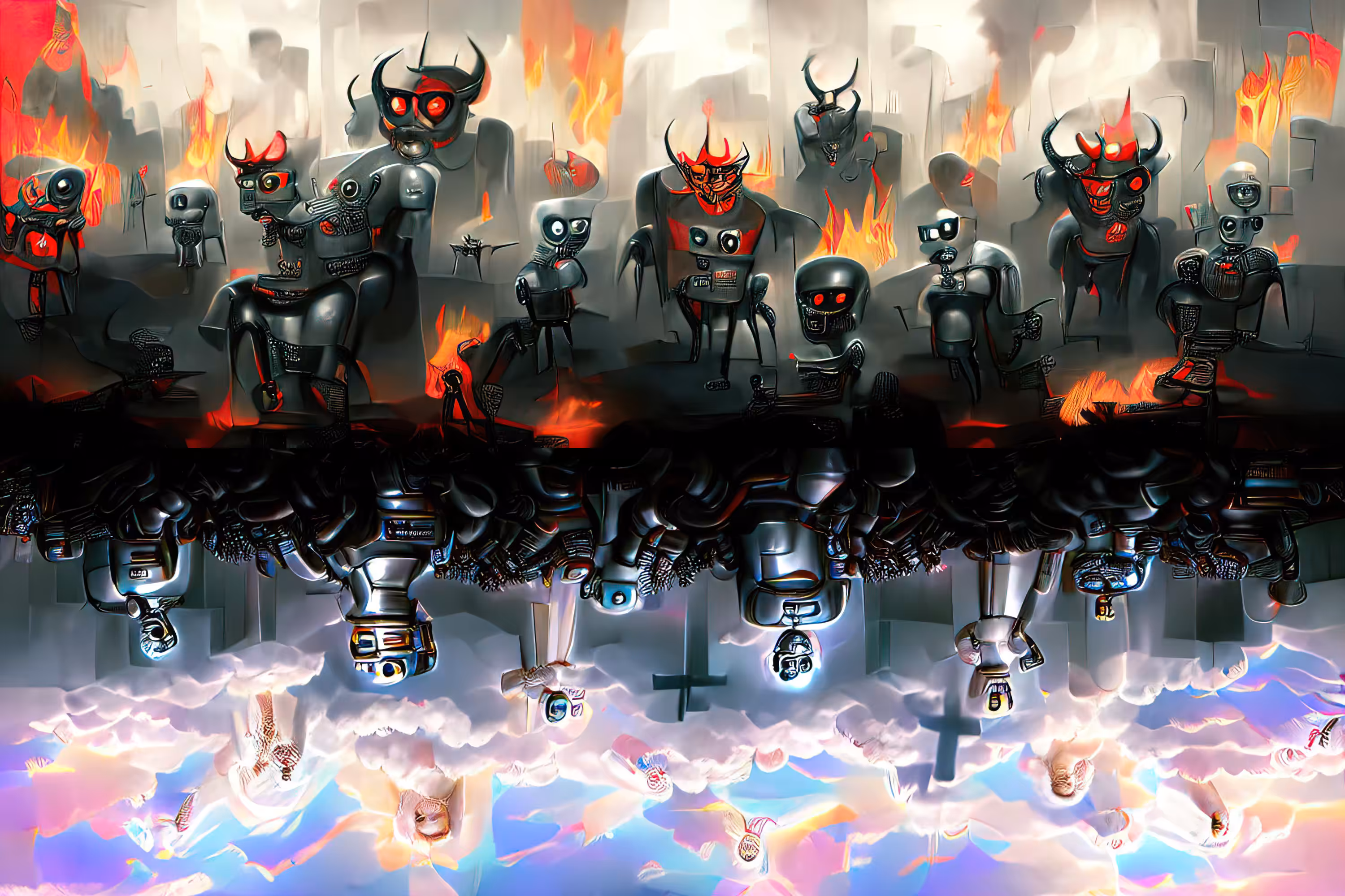 Aeternum Conflictus (hell, but with robots)