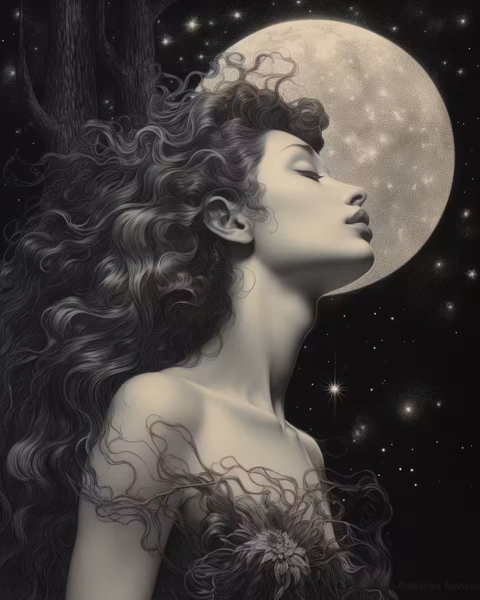 nymphs of the starry night #2