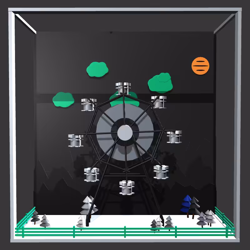 “Uncle Run” Fun Park: Ferris Wheel #15