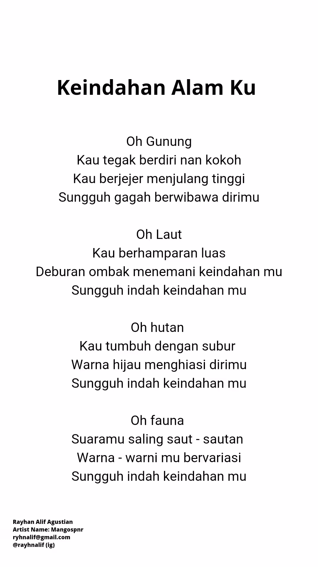 Keindahan Alamku 3 