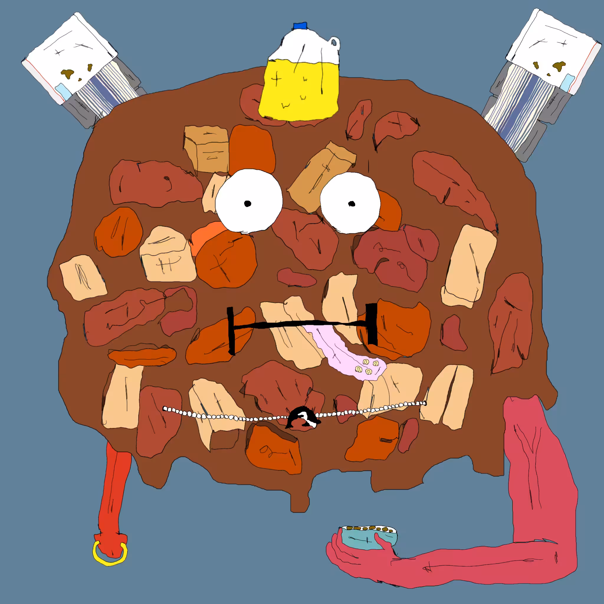 gristle buddeez worldwide: buddee #1676