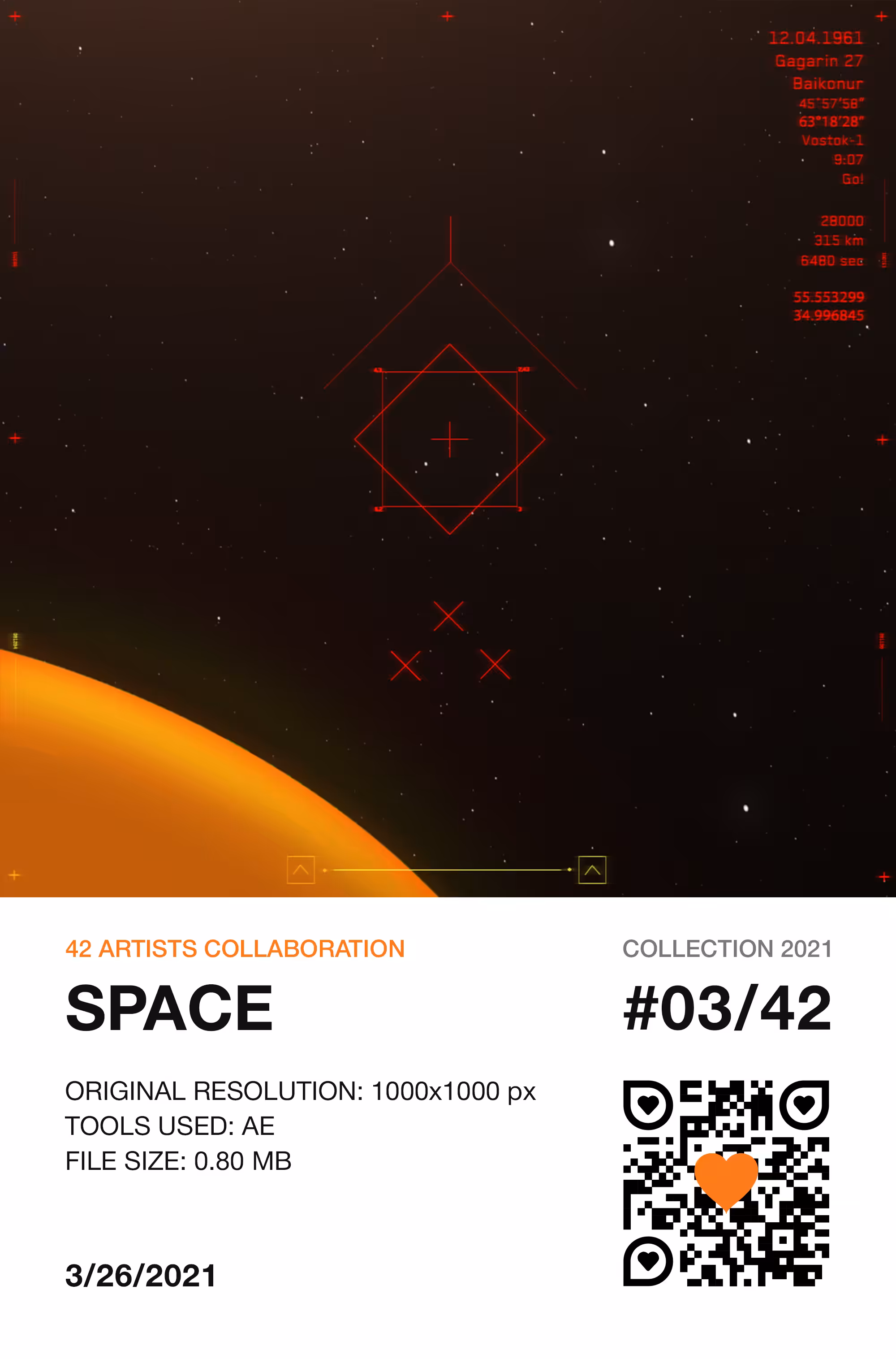 42 Artists Collaboration: 03/42 — SPACE
