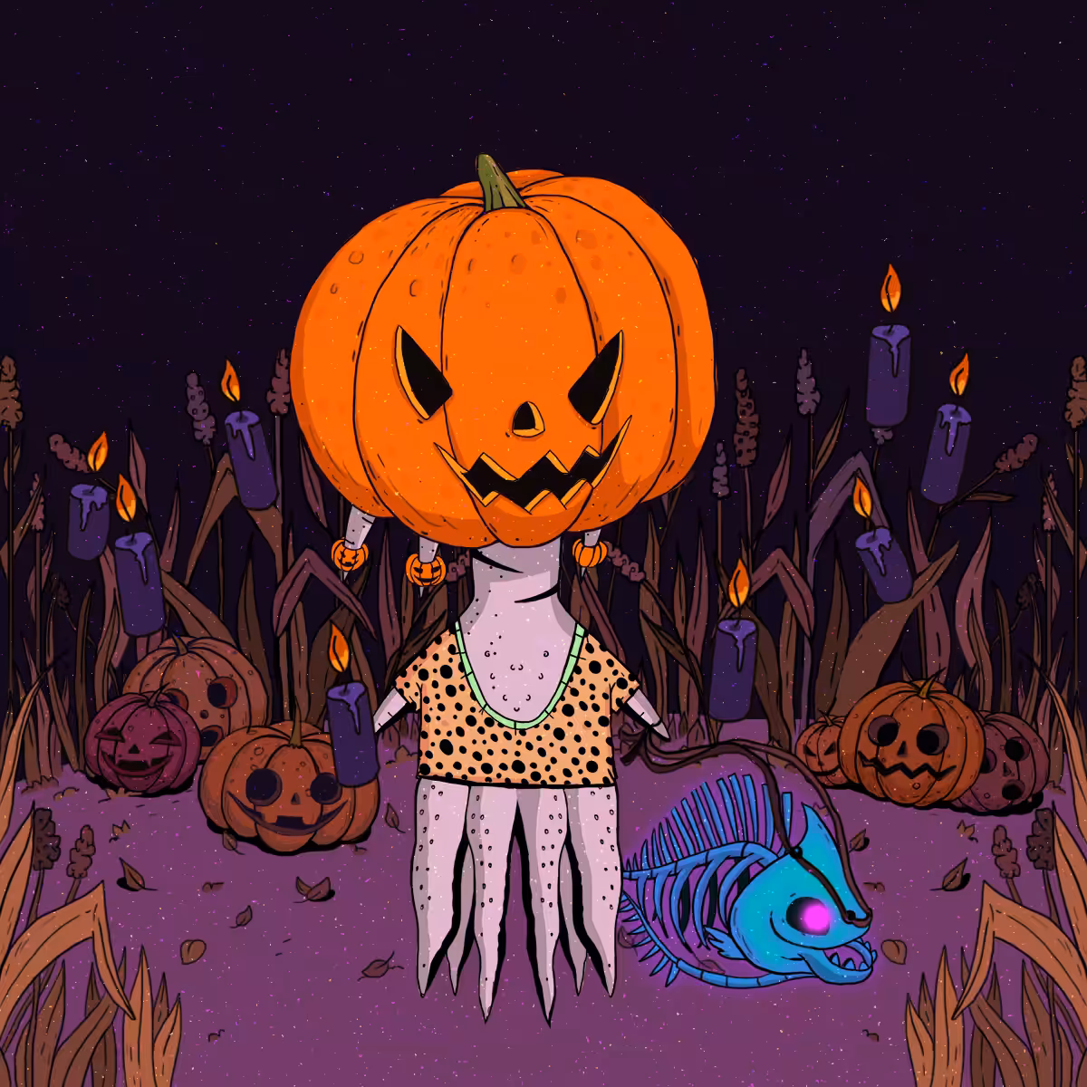 Alien Pumpkin