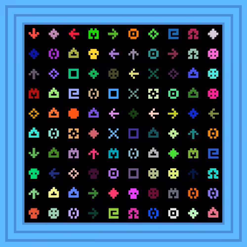 ¯\_(ツ)_/¯ :: Procedural Symbols #30/1000