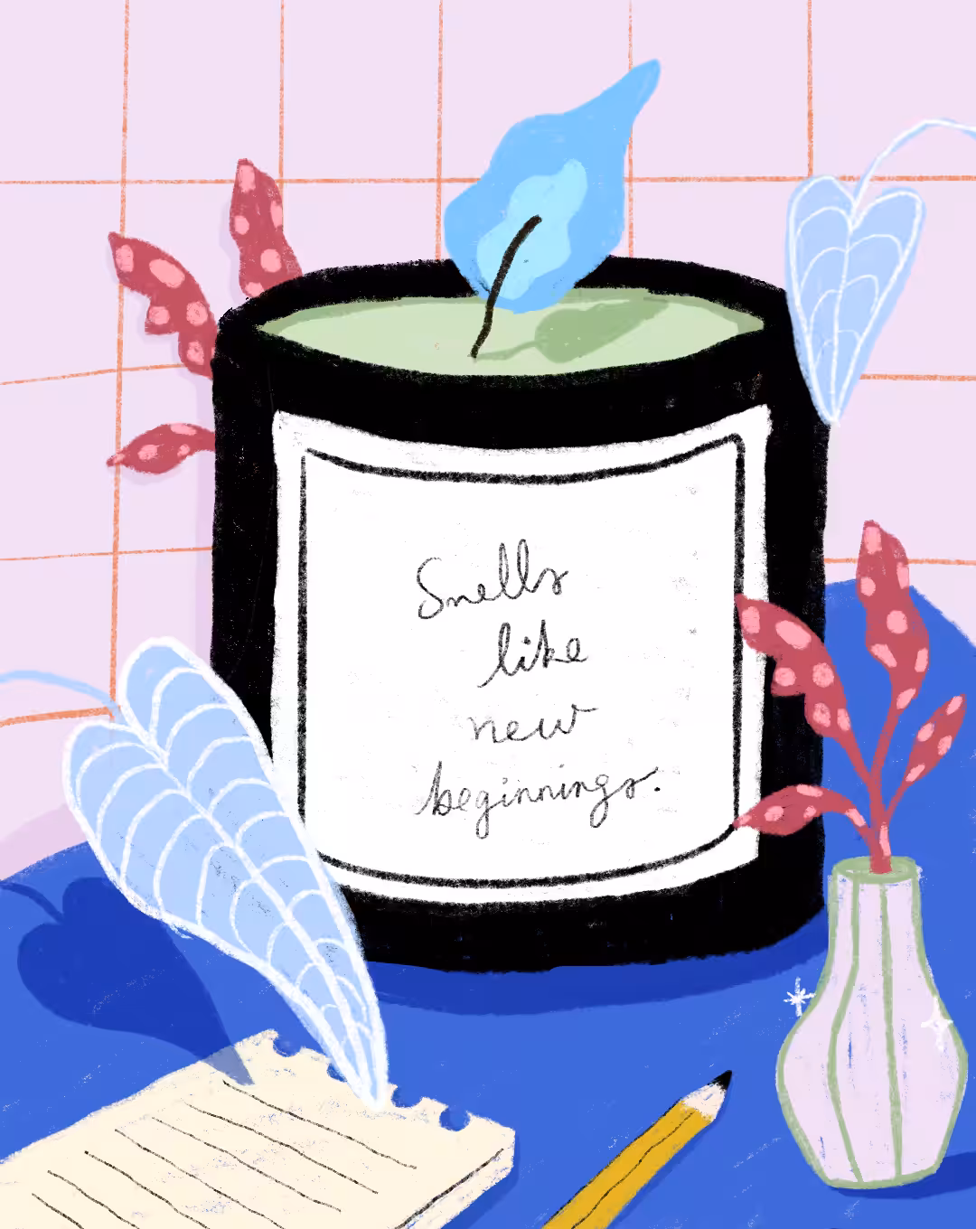 Smells like new beginnings (happy endings)