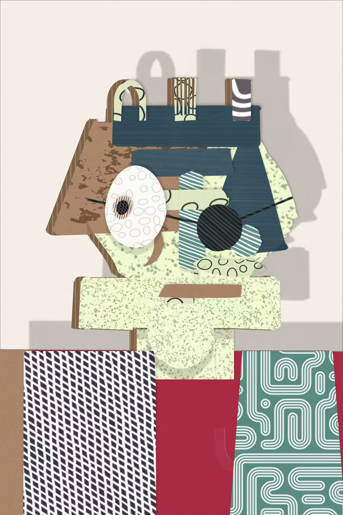 Paper People: Preview Studies: Paper People: Study 035