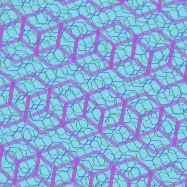 Colorful Layers and Depth  #4
