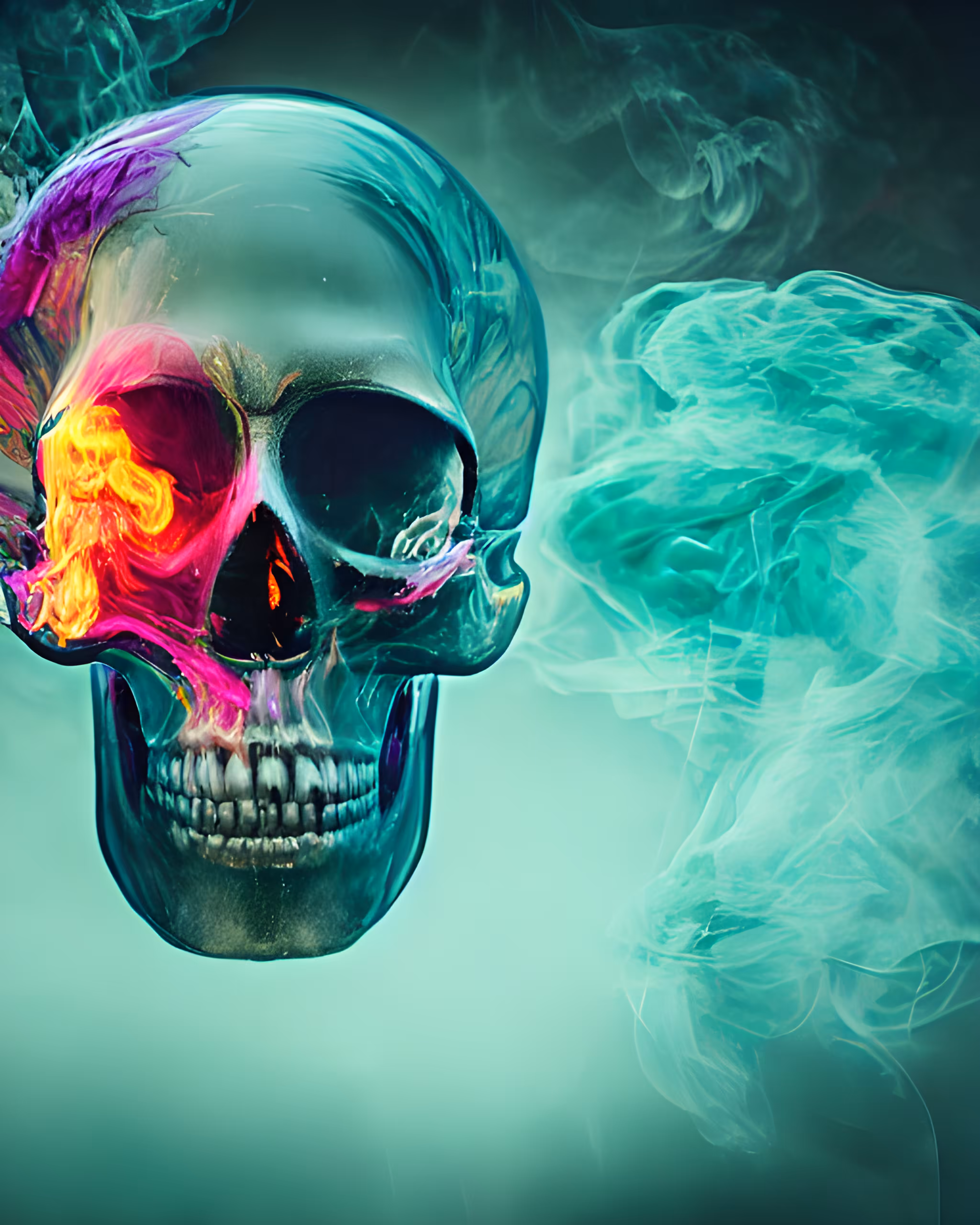 Smoking Skull ð #2