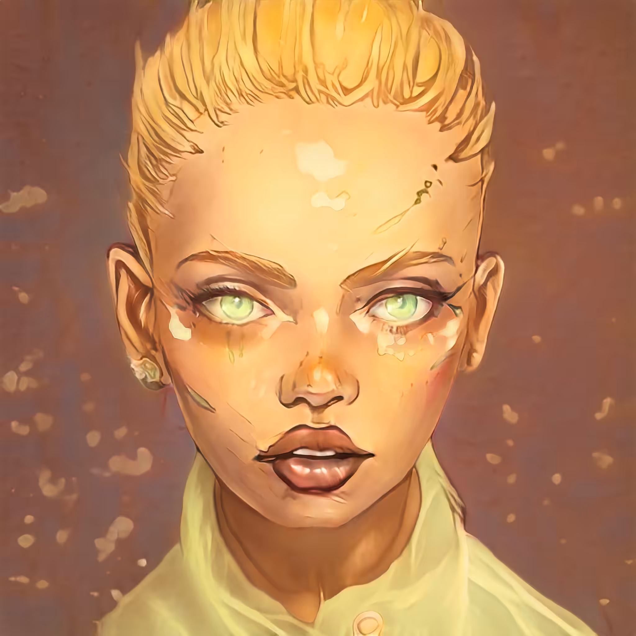 #057 Lila - 1000Days1000Faces Collection