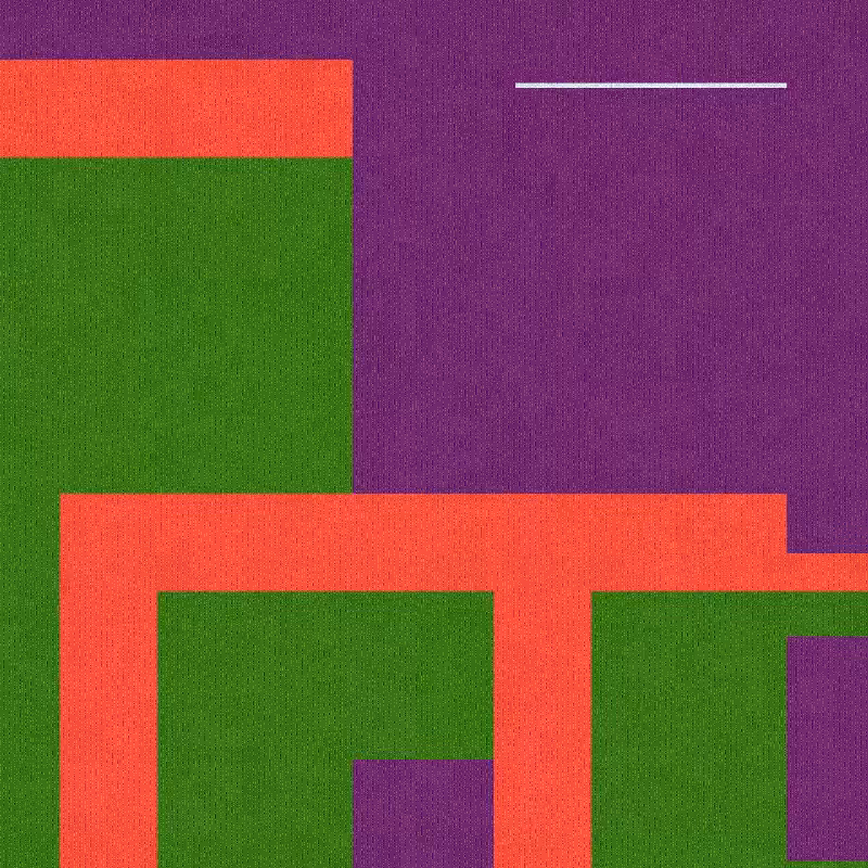 Rectangular Abstract Painting #11