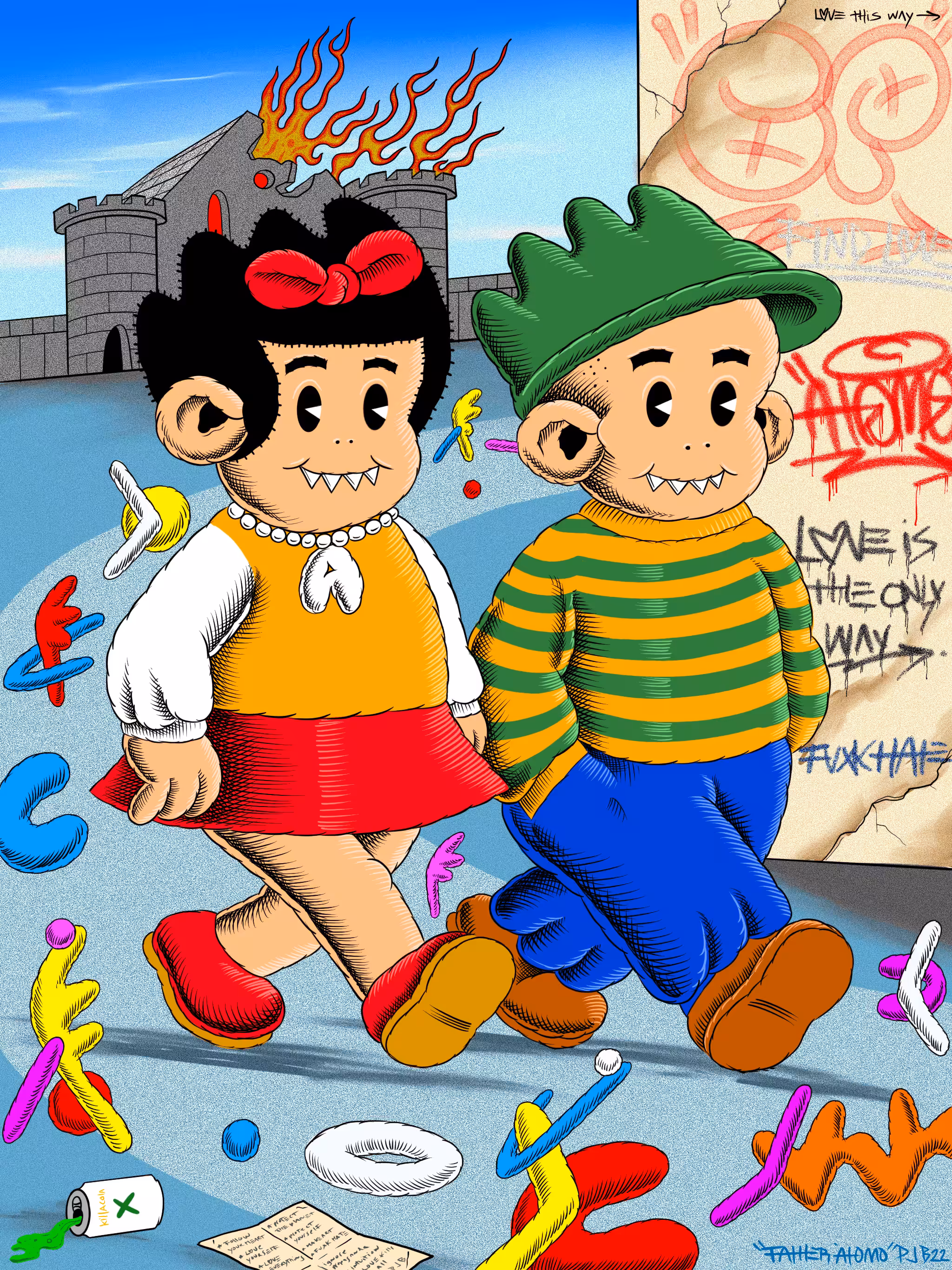 "Atomo Karla Y Pedro" PJB