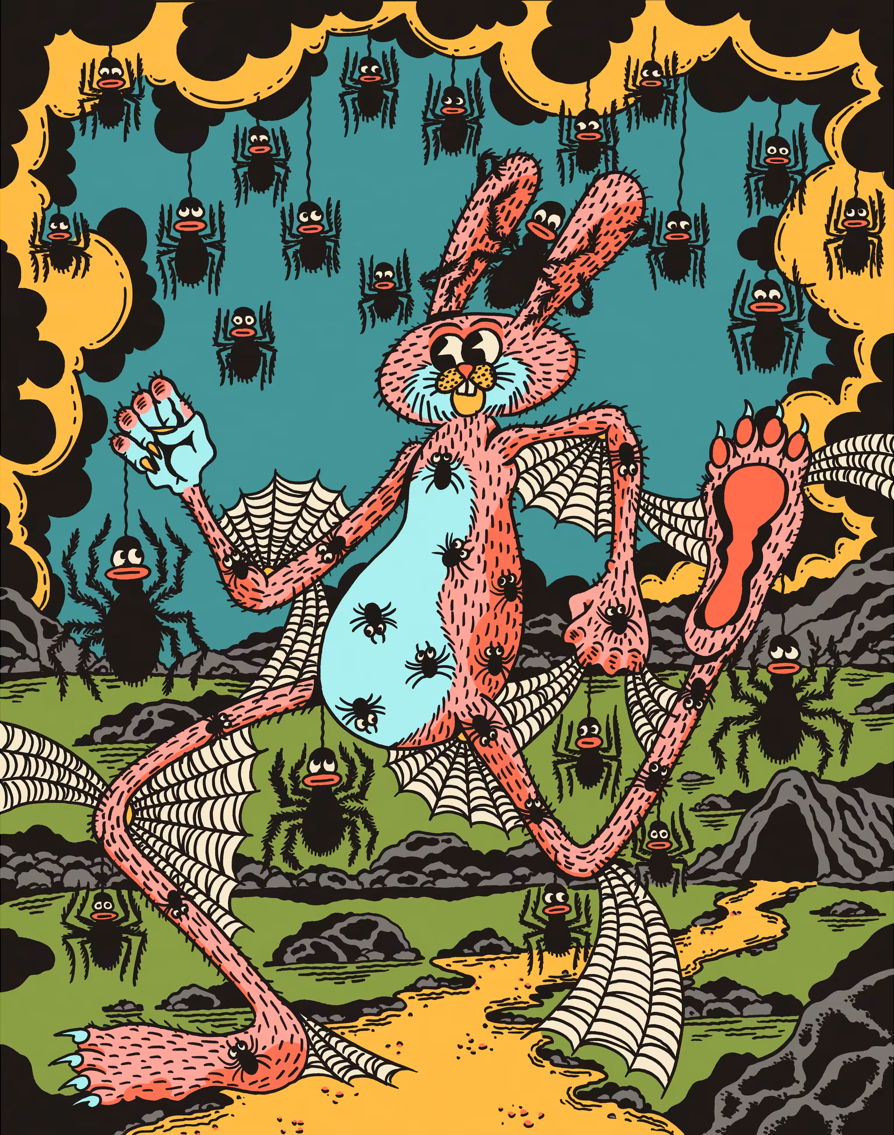 Escape from the Spider Cave