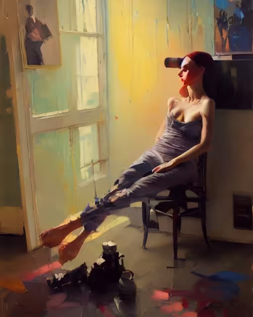 Painting #9 - AI Generated