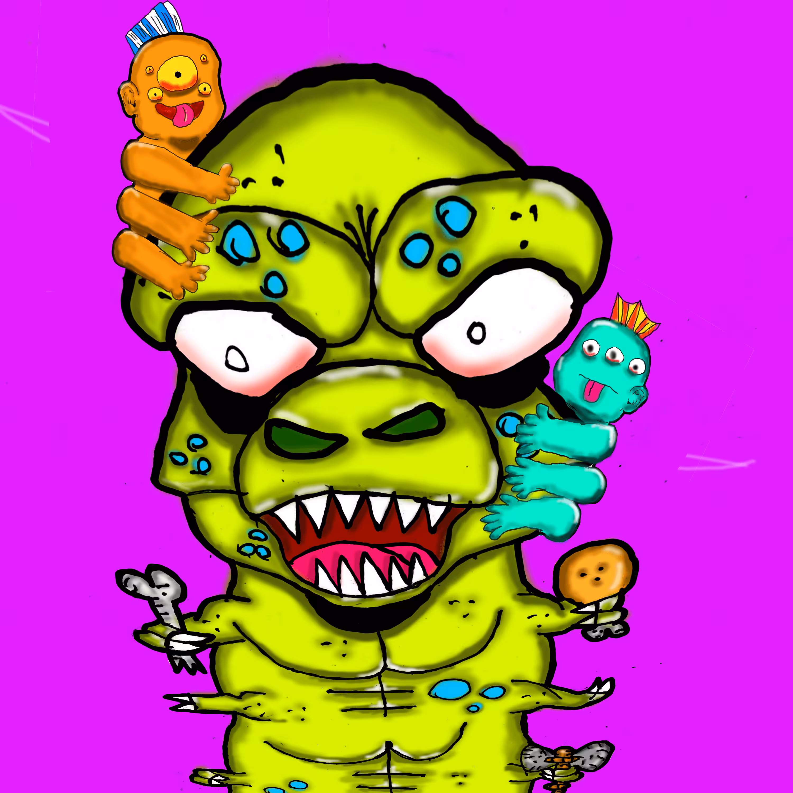 Silly Trex & friends17