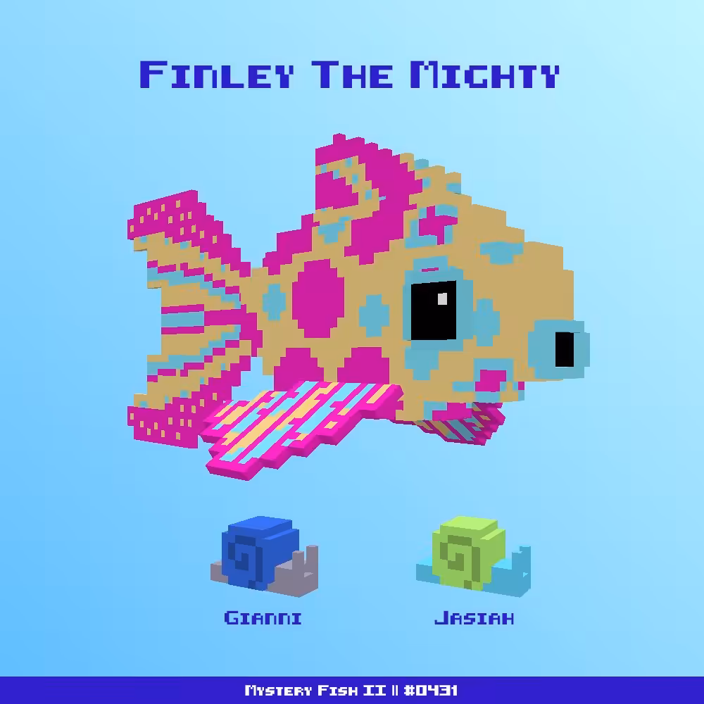 Finley The Mighty :: Mystery Fish 0431/1000 