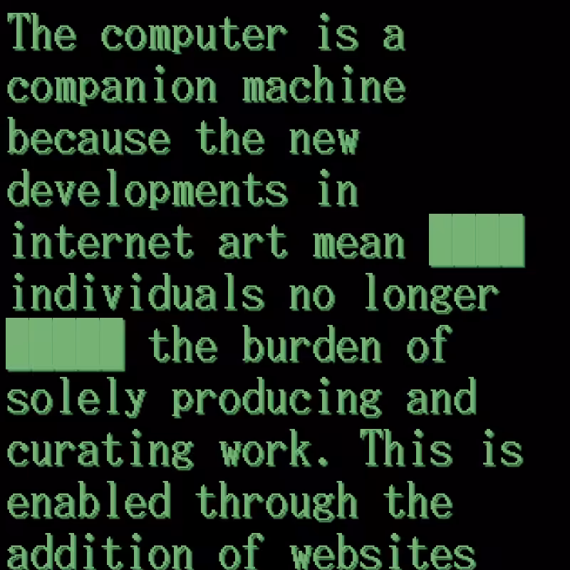 AI Sentences on Digital Art #88