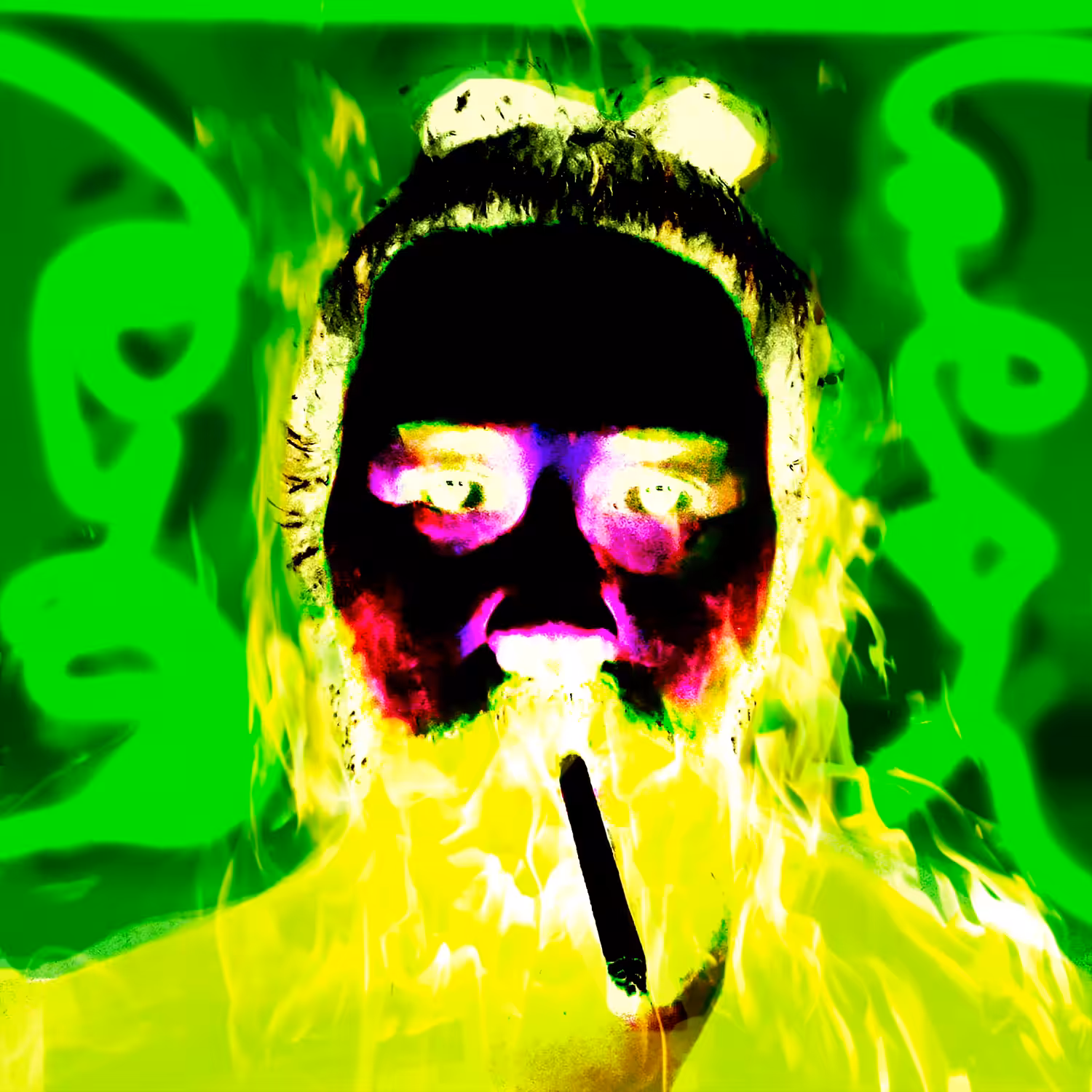 Burned Bored Faces #6