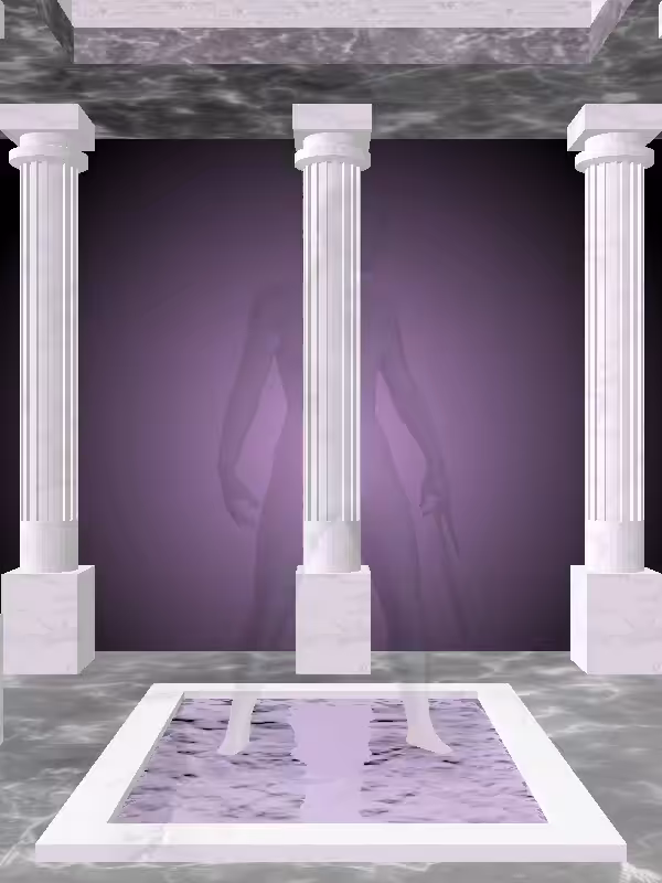 HeavenComputer: The Fading Shooter Stealth Dark Blue Woman #7168