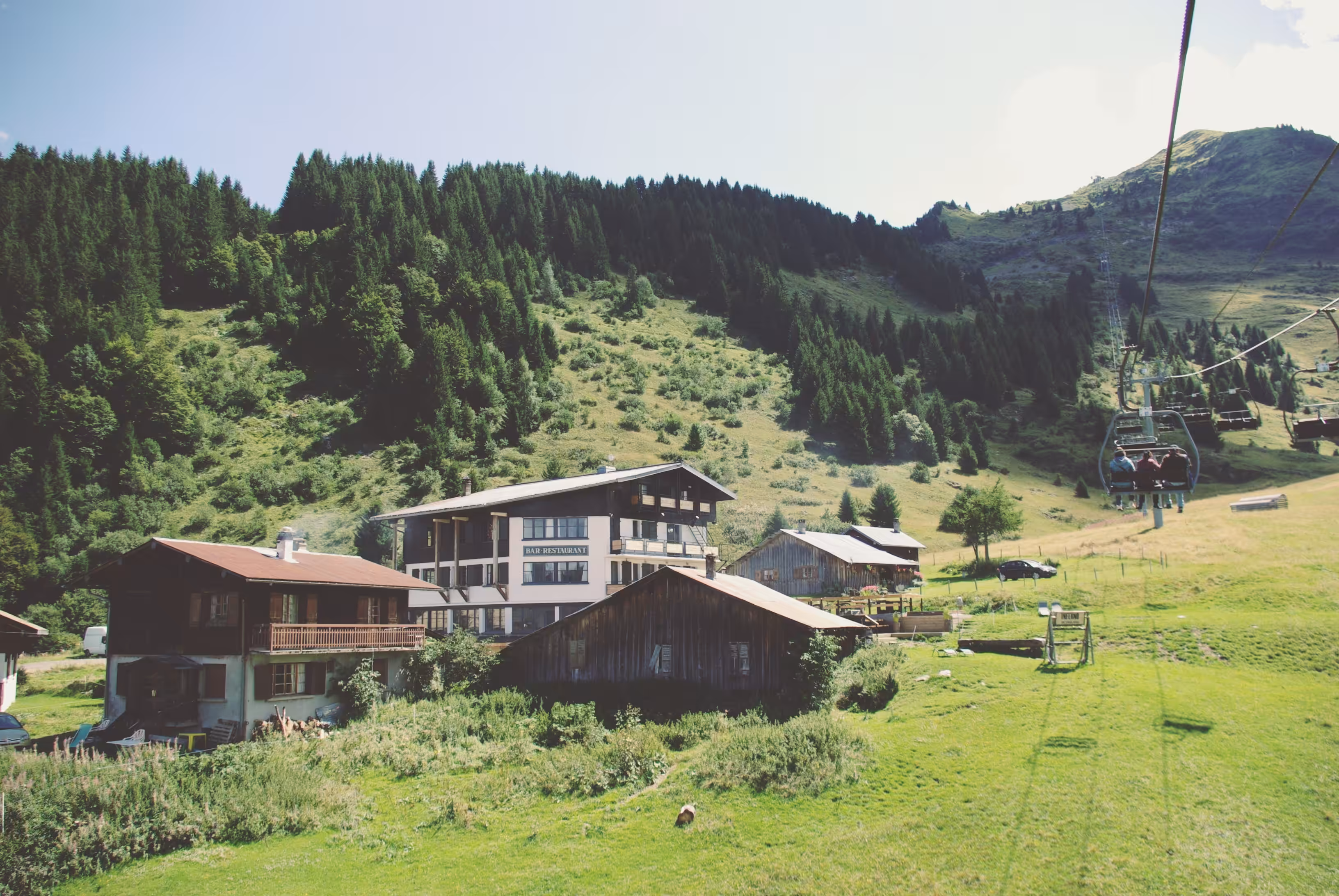 Hill Station in the Alps