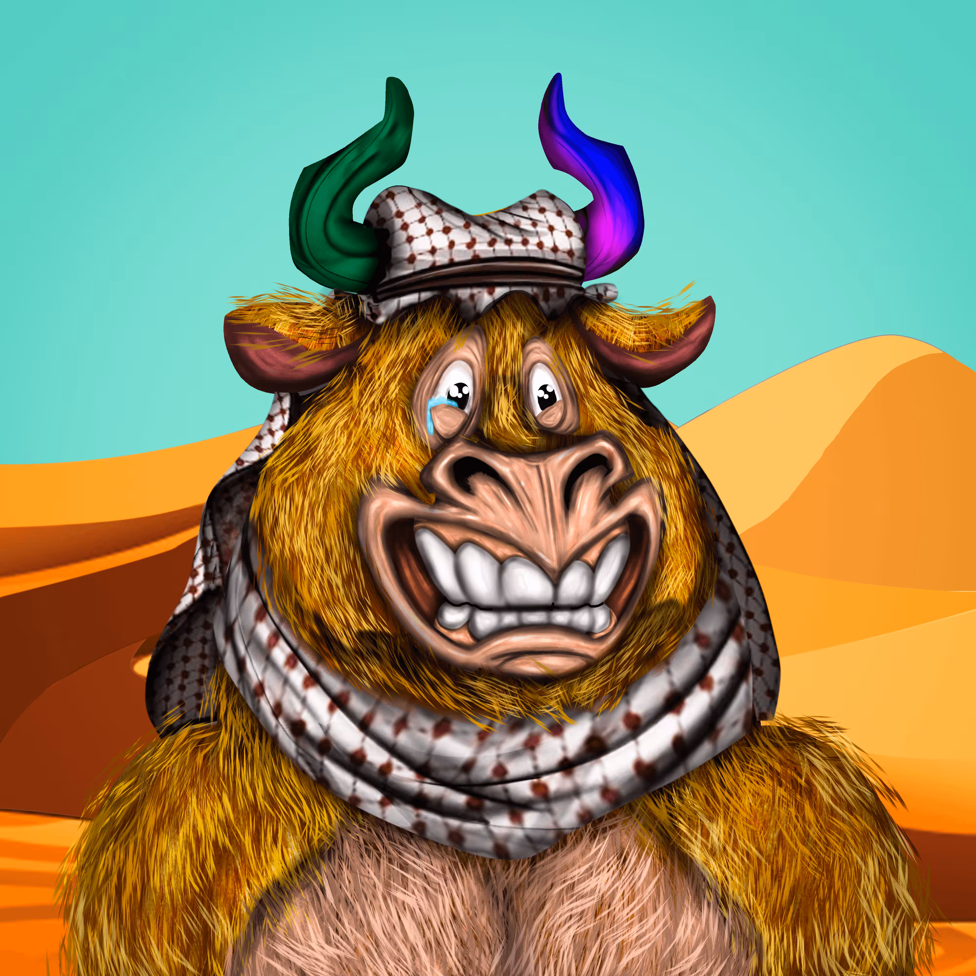 Derivative Art - BullsOnTheBlock #9807