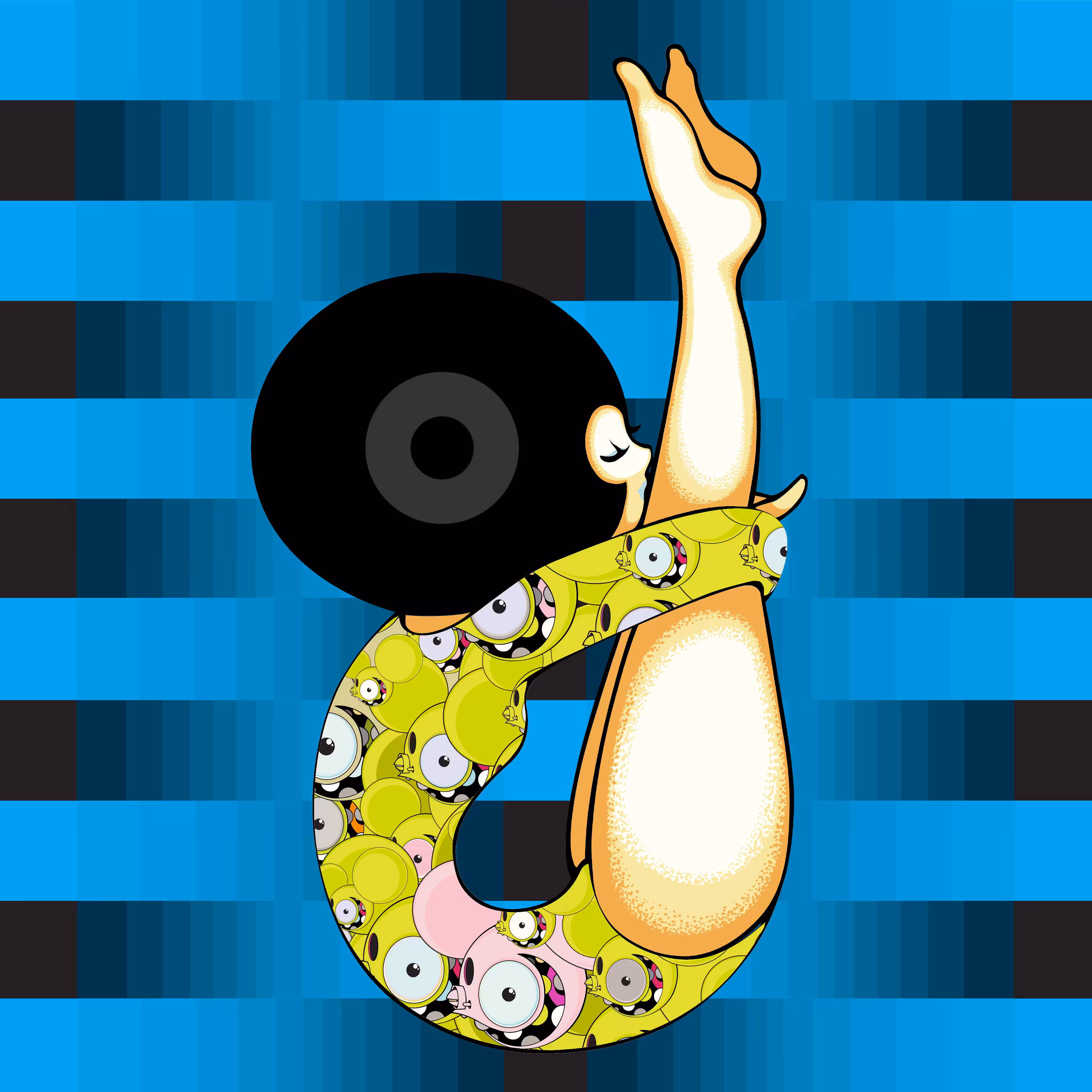 POPIL X Dalek-Derivative AR letter girl -d #03