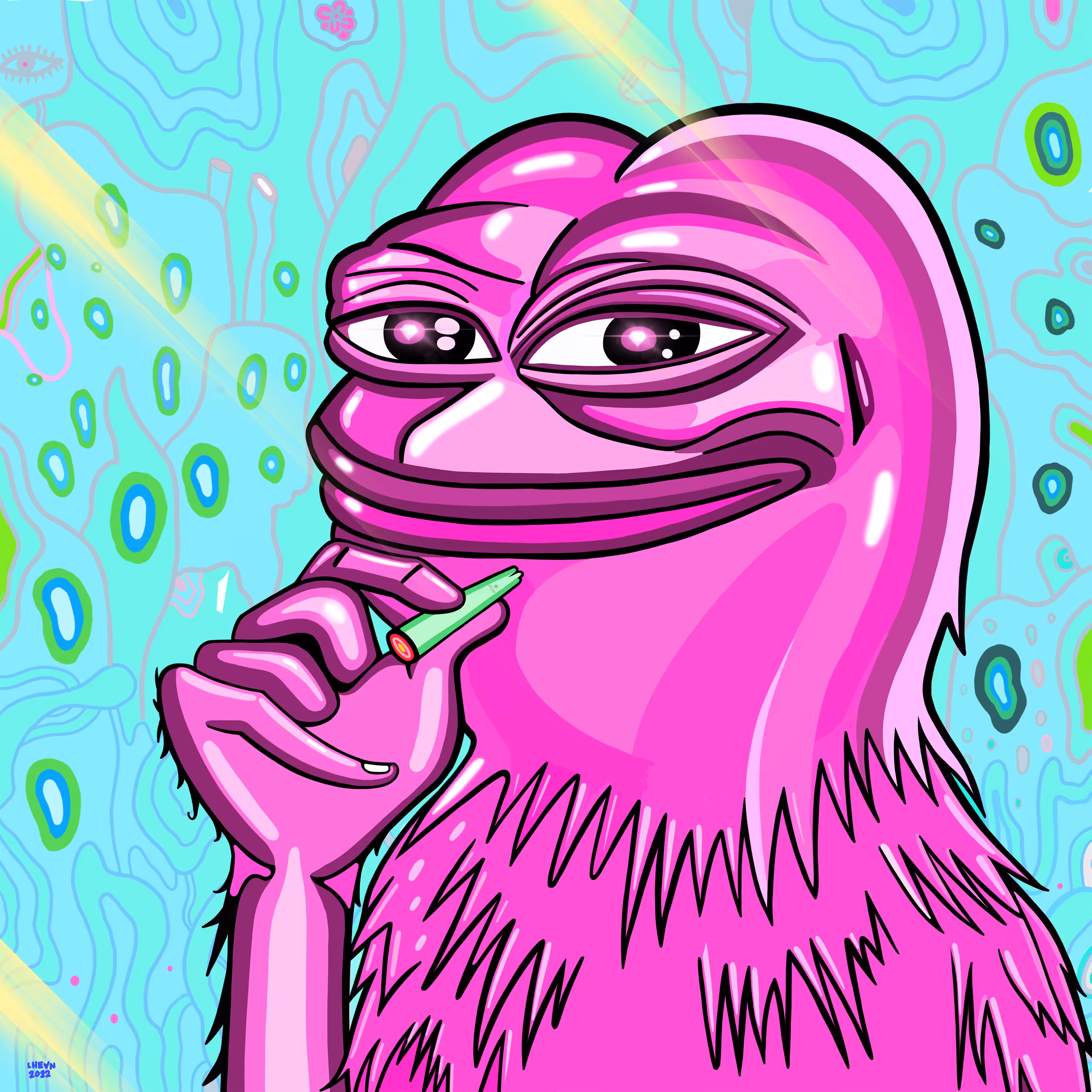 THE PINK BEAR PEPE