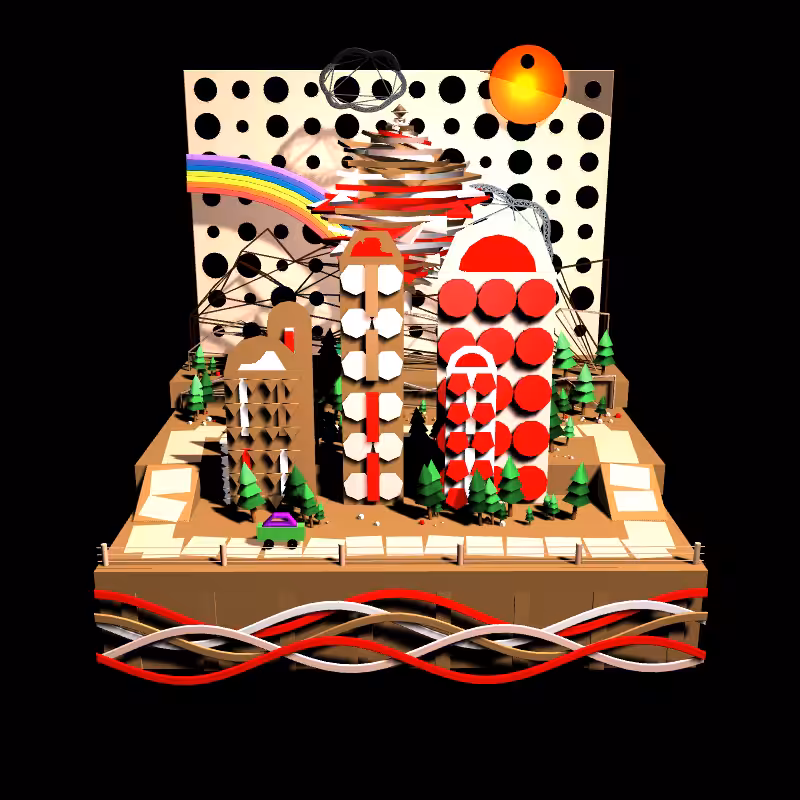 Paper Art 3D #172