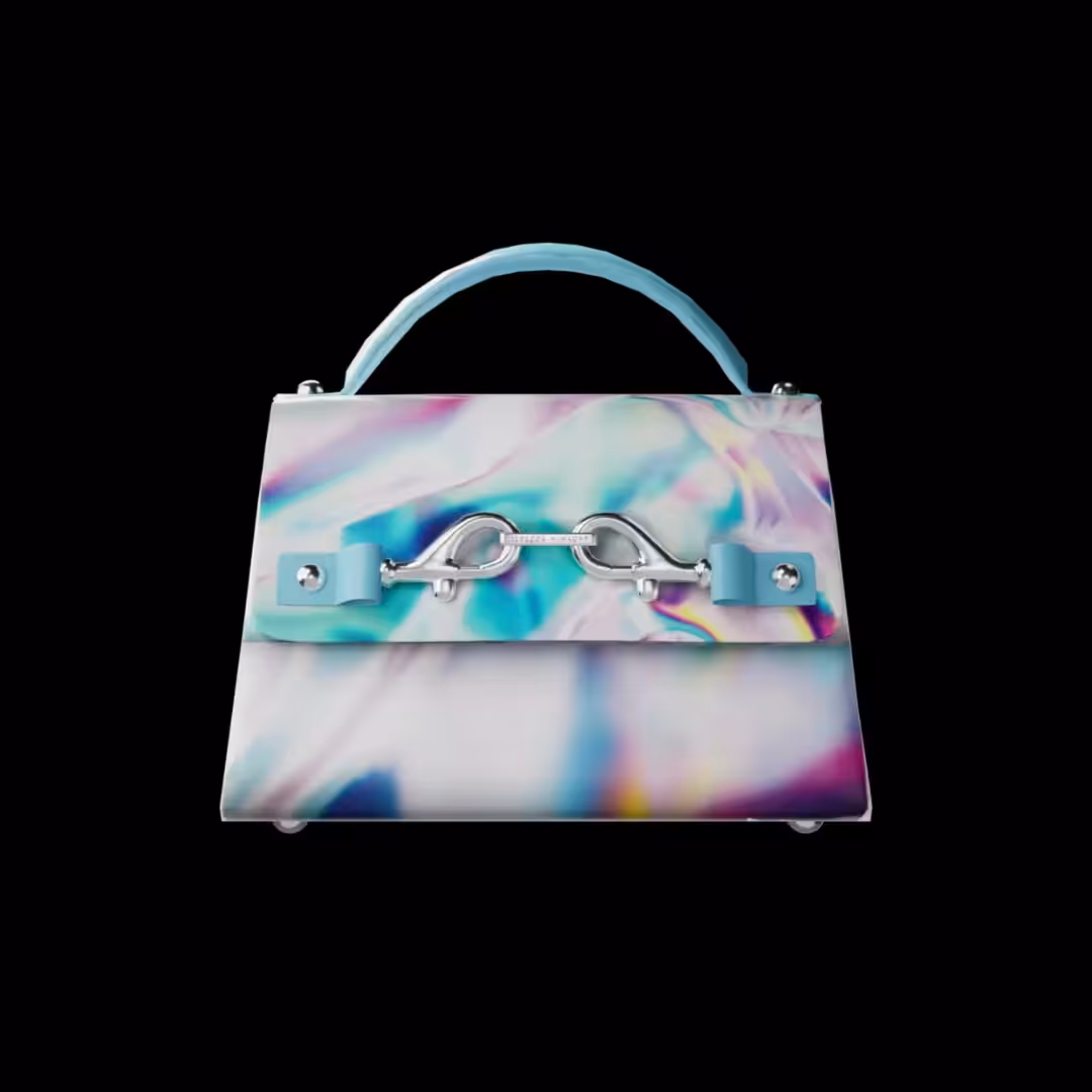 DRESSX: Lou Handbag, Liquid Crystal