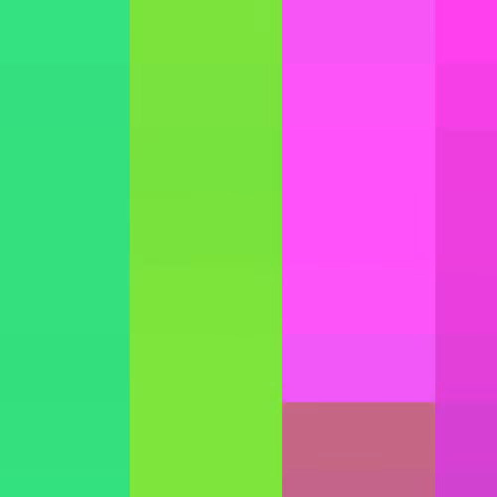 Pixelated Color Study #14