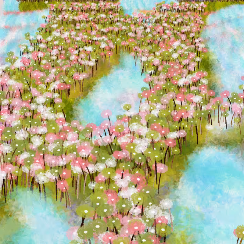 Floral Landscape #5