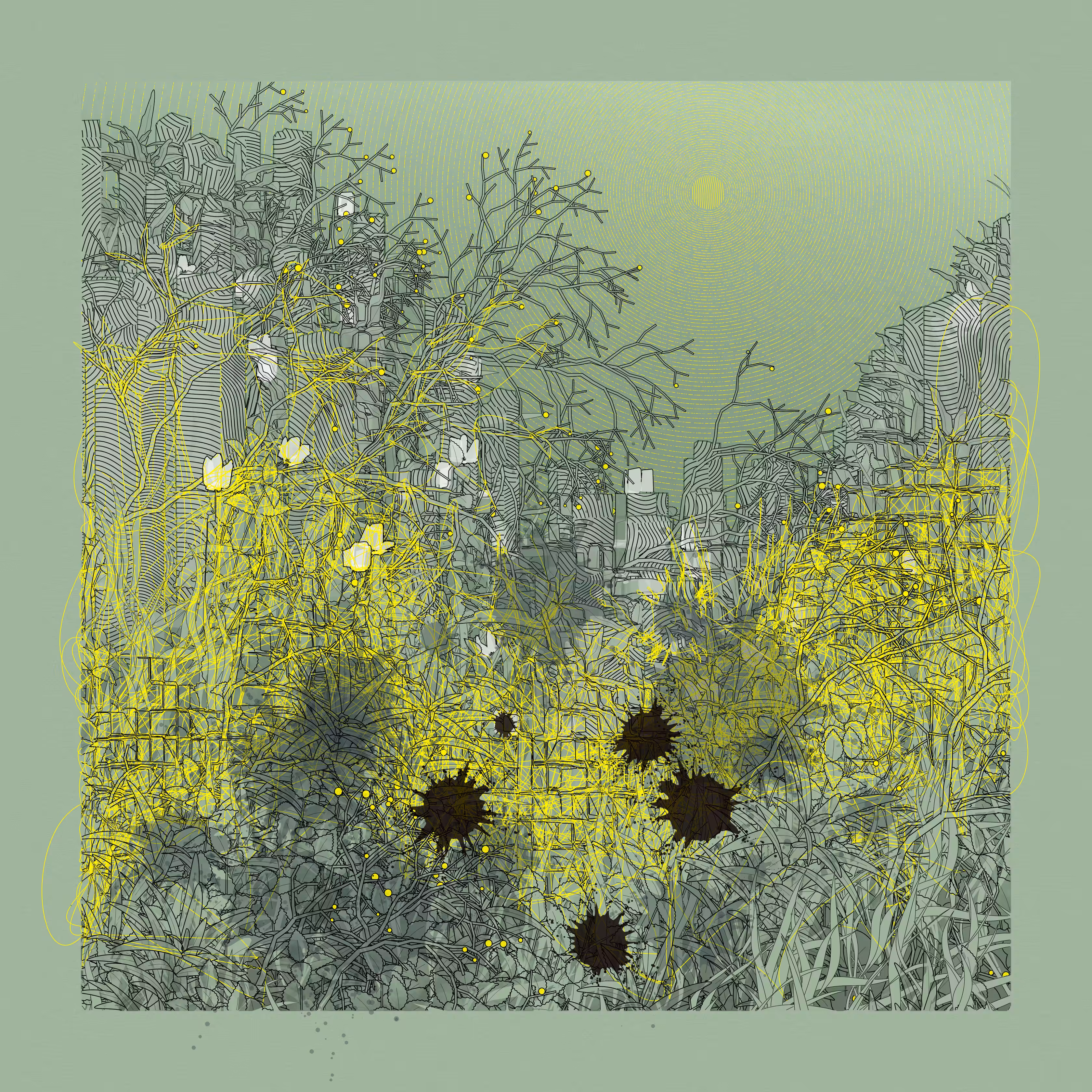Landscape with Carbon Capture #8441