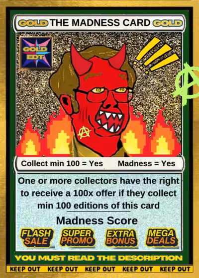Rodeo posts: THE MADNESS CARD