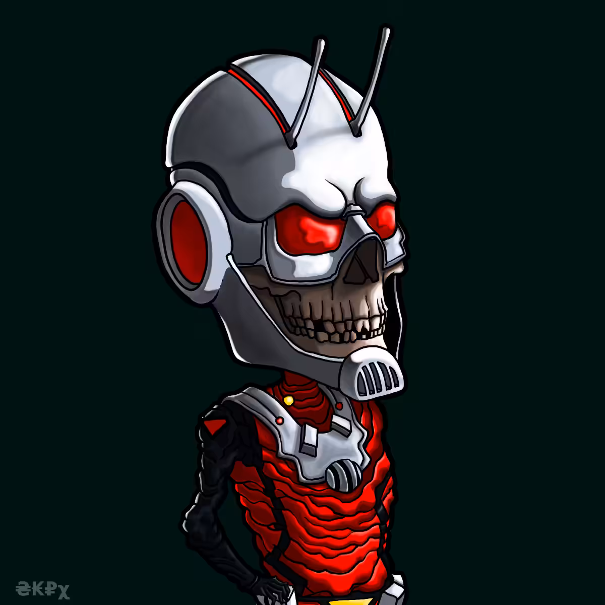Skulls Portrait #45