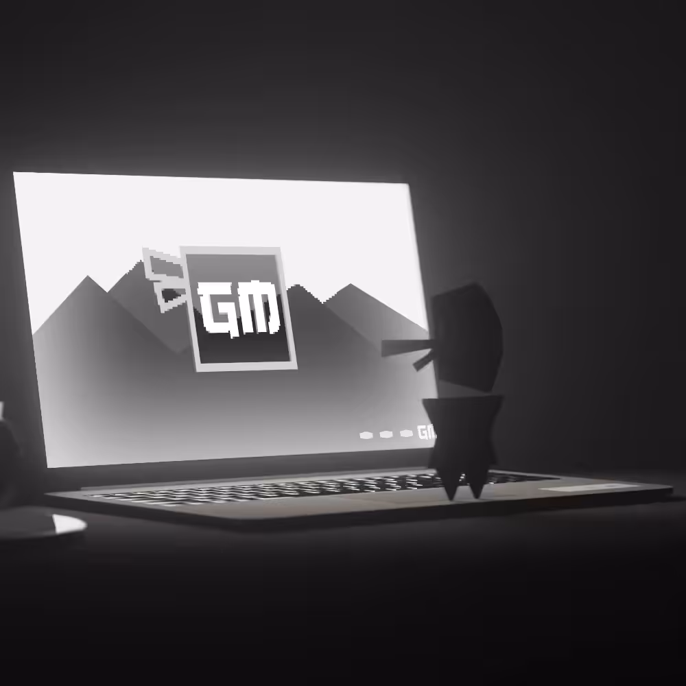 Origaminja says GM - Pixels edition
