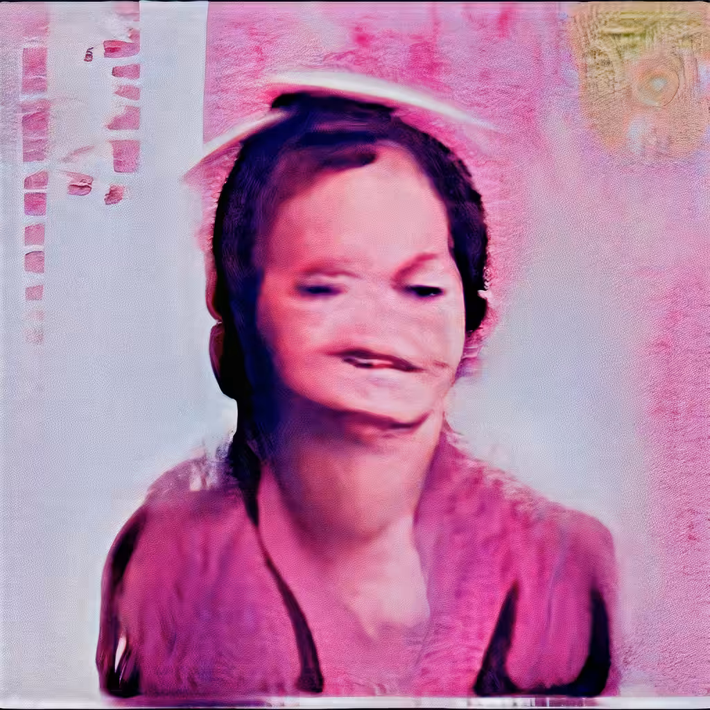 Portrait of a Pink Lady