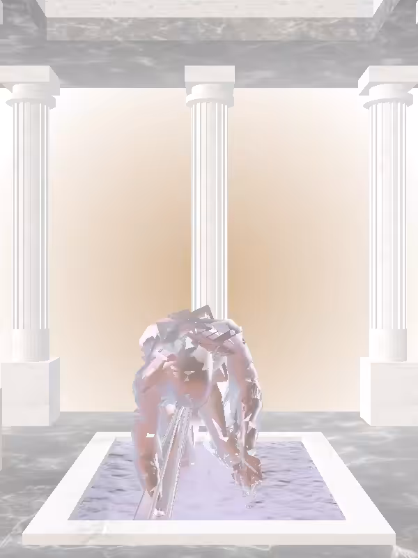 HeavenComputer: The Crawling Rosy Shimmer Man #2928