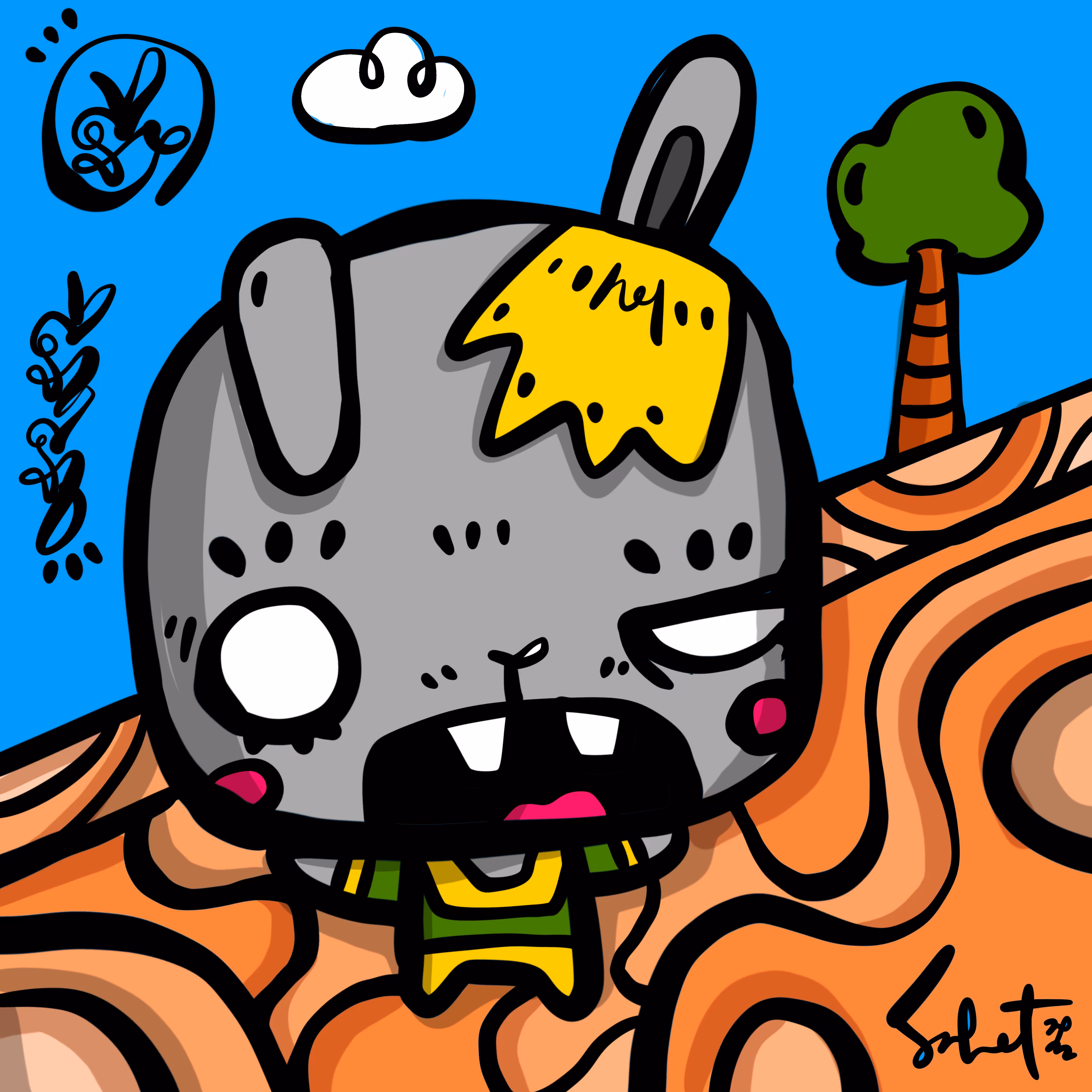 MR CAP | 027 TKP BAD BUNNY 1/1